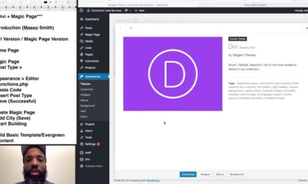 Step by Step on How to Add Divi Builder To Your Magic Page Plugin