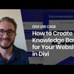 How to Create a Knowledge Base for your Website with Divi